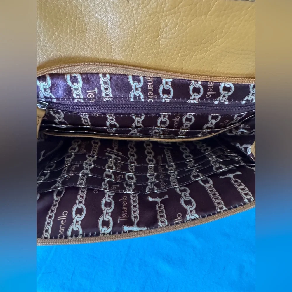 Tignanello Honey Leather Crossbody Bag - Picture 5 of 6